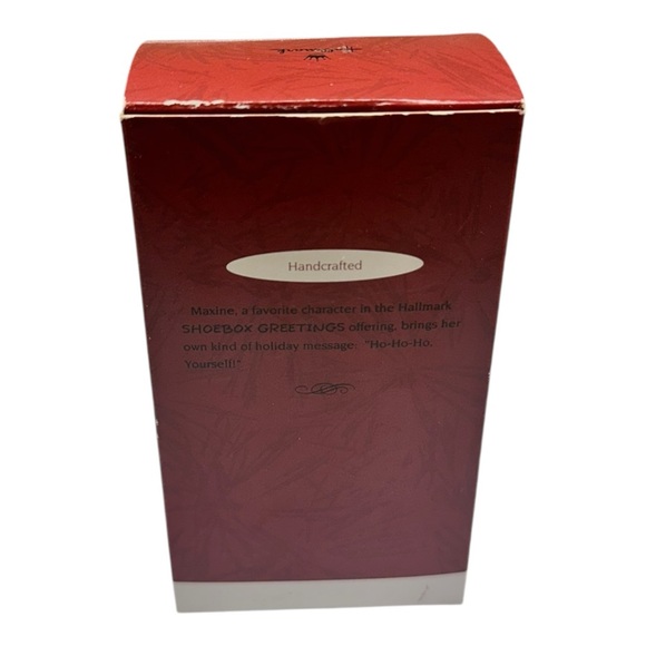 Hallmark Christmas Ornament Maxine NEW 1993 Bunny Slippers Humor - Picture 5 of 6